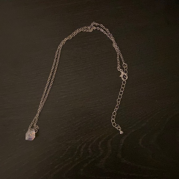 Hollow cube necklace. - Picture 1 of 2